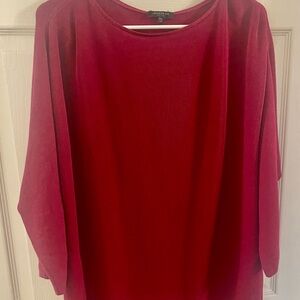 Lafayette 148 New York Crimson sweater